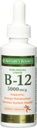 Nature's Bounty B-12 5000 mcg Sublingual Liquid Energy Health 2 oz (Pack of 5)