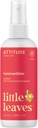 ATTITUDE Ručné Sanitizer Spray pre deti a dospelých, EWG Overené, Cestovné veľkosti, dermatologicky testované, Plant and Mineral Based, Vegan, Mango, 3,5 Fl Oz (Spray Bottle)