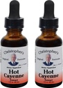 Christopher's Original Formules Hot Cayenne Extract, 1 fl oz - Natural Herbal Supplement - balenie 2