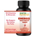 SIFAA NUTRITION Energize, Natural Daily Energy Vitamíny 