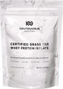 Centenarius Nutrition Grass Fed Whey Protein Unflaved Powder 500g with Natural Amino Acides for Optimalized Muscle Growth, Recovery & Efficiency - Cold-Filted, Žiadne prídavné látky alebo Hormones