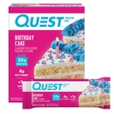 Quest Nutrition Birthday Toke Protein Bars, 20g Protein, 4g net Carbs, 1g Cukor, bez lepku, Keto Friendly, 4 g Count