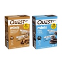Quest Nutrition Mini Protein Bary Bundle, Čokoláda Chip Cookie Dough a Cookies & Cream, High Protein, Low Carb, Keto Friendly, 14 Count Each