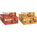 Quest Hero Protein Bars, Crispy Chocolate Caramel Pecan and Chocolate Arašidové maslo, 15-18g Protein, 1g Cukor, 12 Počet