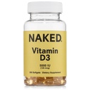 Naked vitamín D3 5000 IU 