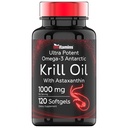 Antarktída Krill Oil 1000mg - 120 Softgels with Ast Appendix 