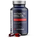 100% čistý organický krilový olej 1000mg, 60-Day, Omega 3 Supplement, najvyššia koncentrácia 56% fosfolipidov, divoký ulovený, udržateľný sledovateľný antarktický omega 3, astaxantín, srdce, žiadny rybí olej