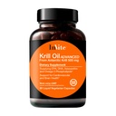 Pozvať zdravie Krill olej Advanced - Podporuje kardiovaskulárne a mozgové zdravie - Dodávky EPA, DHA, Astaxantín a Omega-3 Fosfolipidy - 60 Kapsule