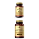 Solgar Vitamín K2 (MK-7) 100mcg, 50 Rastlinné kapsuly - podporuje zdravie kostí Vitamín D3 (cholekalciferol) 250 MCG (10 000 IU), 120 Softgels - Imunitný systém Podpora