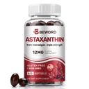 BEWORD Astaxantín 12 mg s MCT olejom, 60/120 Softgels 2-Month Supply 