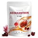 Astaxantín 12mg, 150 Softgels - 5Mesiac Zásobovanie, Astaxantín Doplnky Zdroj z čerstvých mikrorias, Non-GMO, Gluten Free, Easy to Swallow
