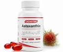 Astaxantín 12mg Softgels, Natural Astaxantine from Hematococcus Pluvialis Microrias, Antioxidant Support for Skin & Eye Health, Oil-Based for Better Absorbtion, 60 Softgels, 30-Day Supply