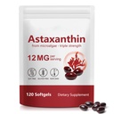 Astaxantín 12mg, 120 Softgels, 4Mesiac Zásobovanie 