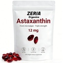 Astaxantín 12 mg, prírodný astaxantín doplnky Algae, 120 Softgels 4-Mesiac dodávky