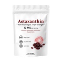 Astaxantín 12 mg, Premium Astaxantin Antioxidant Doplnky, Podporuje oči, Koža, Immune, Joint, Interná Circulation, Non-GMO Overené & Gluten Free - 200 Softgels