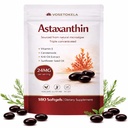 Astaxantin Doplnky, Astaxantin Antioxidant Kapsule, 180 Softgels, 24 mg Každý, 6 Mesiac Supply, z mikrorias, Gluten-free, non-GMO, Podporuje zdravý, vyrovnaný životný štýl