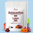 VivoNu 14-in-1 Astaxantín 24 mg & Lutein 40 mg s Zeaxantin Supplements, 12 Month Supply, 360 Softgels, 2 Bag