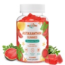 Astaxantín 12mg Doplnky Gummy: Antioxidant doplnok k podpore očí, kože, spoločného a imunitného systému Zdravie non-GMO & Gluten-free (60 Gumies)