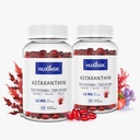 Astaxantín 12mg Doplnky, 120 Softgel, Max. sila Astaxantin Antioxidant Doplnky, Čerstvé mikroriasy, 4 mesiace Zásobovanie, 2 fľaše