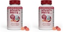 SmartyPants Kids Multivitamínové Gummy: Omega 3 Rybí olej (EPA/DHA), Vitamín D3, C, vitamín B12, B6, A, K & Zinok pre imunitnú podporu, Biotín, Hrozno, Cherry & Berry Flavors, 120 Počet (30 dní dodávky)