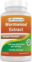 Najlepšie Naturals Wormwood Extract 1500 mg Equaivalentný na Serving-120 kapsuly. Bez lepku, bez GMO