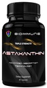 BioImmune Triple sila AstaQuilTM Astaxantín 12mg Zvýšená absorpcia, 60 Softgels w/Organic Coconut Oil. Výkonný antioxidant pre zdravie očí, kĺbov a srdca.