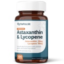 Astaxantín 24 mg s lykopénom 50 mg doplnok, 100 vegetariánskych kapsúl, non- GMO, bez lepidla