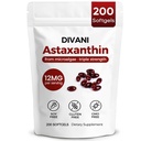 Divani astaxantín, prírodný astaxantín, non-GMO, bez lepidla, bez sóje, denné oči, podpora pokožky (1)