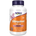 Teraz doplnky, Ubichinol 100 mg, Vysoká biologická dostupnosť (The Active Form of CoQ10), 120 Softgels