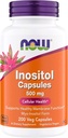 TERAZ Foods Inozitol 500 mg, Superior Myo Inozitol Form, for Healthy Membrane Function*, Cellular Health*, Support for Women* Kosher, Vhodné pre Vegans - 200 Vegetariánskych kapsúl (Pack of 1)