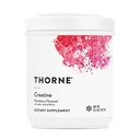 THORNE Creatin - Mikronizovaný kreatín monohydrát prášok - Podpora svalov a kognitívne funkcie* - pre ženy a mužov - Strawberry - NSF Certified for Sport - 5 g na obsluhu - 60 Servisov