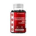 Vitamatický Glukozamín Chondroitín Gummy s MSM & vitamín E 