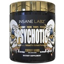 Insane Labz Psychotic Gold, High Stimulant Pre Cvičenie Powder, Extrémne Trvalé energie Focus, Čerpadlá a Endurance s Beta Alanyne, DMAE bitartrate, NO Booster (35 Servings, Cherry Bomb)