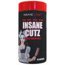 Insane Labz Insane Cutz intenzívny spaľovač tukov pre mužov a ženy, Thermogénna Chudnutie doplnok s púpavkovým Root Extract Poháňaný AMPiberry, Apetite Supressant - 45 Daily Srvgs (45 kapsúl)