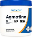 Nutricost Agmatine 100 Grams - Pure Agmatine Powder 100 Servings (Agmatine Sulphate)