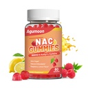 NAC Gummies 800mg pre dospelých & 400mg pre deti, NAC Supplement N-Acetyl Cysteine, bez cukru - 60 Vegan Gummies, Antioxidant Supplement, Imunitná podpora