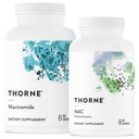 THORNE - Immune & Joint Support Bundle - NAC & Niacinamide - 30 to 90 Servings