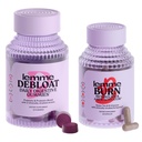 Lemme Debloat a Burn - metabolizmus, podpora šeliem, manažment zdravia a hmotnosti Gut s klinicky študoval probiotiká, prebiotiká, extrakt zo zeleného čaju, vitamíny B6 a B1 - bez lepidla, 60 gróf Ea