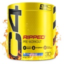 C4 Ripped Pre Cvičenie Powder for Energy, Beta Alanine, Zero Supplement Supplement pre mužov a ženy - 150 mg Kofeín + Kreatine-free - Icy Blue Razz - 30 Servisov