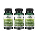 Swanson Spearmint Leaf (Mentha Spicata) - Full Spectrum Herbal Supplement Podpora Tráviace zdravie a mierne žalúdočné problémy - (60 kapsúl, 400mg Každý) 3 Balenie