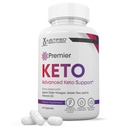 Premier Keto ACV Pills 1275MG Keto Podpora Zmes Alternatíva k Gummy Formulované s Apple Cider Ocogar Extra panenský olivový olej prášok Zelený čaj Leaf 60 Kapsule