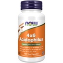 TERAZ Foods Doplnky, Acidophilus 4X6, 4 Miliarda Sila so 6 Probiotické kmene, kmeň Overené, 120 Veg Kapsule