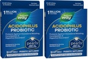 Acidophilus Probiotic Pearls,Supports Digestive Balance & Gut Health,Reduce Occasional Cconbace and Bloating*,1 Billion Cultures,30 Softgels,(Pack of 2)