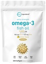 Micro Ingrediencie Extra sila Omega 3 Fish Oil Doplnky 1000mg Per Serving, 300 Softgels 