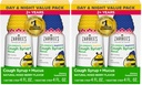 Children Zarbee's Honey Cough Sirup + Mucus Day & Night Value Pack, Daytime & Nighttime Tobacco Cough Sirup, Dark Honey, Ivy Leaf Extract, Chamomile,Mixed Berry Flavor,4 Fl Oz,(Stock of 4)