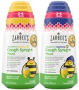Bundle of Zarbee's Kids Cough + Muscus Day time and Nighttime for Children 2-6 with Dark Honey, Ivy Leaf, Zinc & Elderberry, 1 Pediater Doporučené, Drug & Alcohol-Free, Mixed Berry Flavor, 4FL Oz