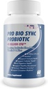 Pro Bio Sync Probiotic 40 miliárd CFU - Premium Probiotic Supplement with Immune Support - Help Improve Gut Microbiome - Multiple Health Benefits - Support Digestion, Cellular Health, Circadian Rhythm