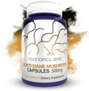 Nootropics Depot Lions Mane Mushroom Capsules | 8:1 Whole Fruiting Body Dual Extract | 500mg | 180 Count | Hericium erinaceus