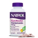 Natrol Fast Rozpustiť Melatonin 10 mg, Melatonin Doplnky pre odpočinkový spánok, podpora spánku pre dospelých, 60 Citrusové tablety, Až 60 dní