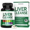 Pečeň Clean Detox & Repair (27 v 1 Vzorec - Mlieko Thitle, Púpava Root, Turmerica, Artičoky Extract & More) - Detox Cleanse Supplement, Pečeň Podpora pre dospelých, Vegan - 60 Kapsule